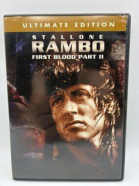 Rambo First Blood Part II Ultimate Edition DVD Sylvester Stallone Lionsgate 1985